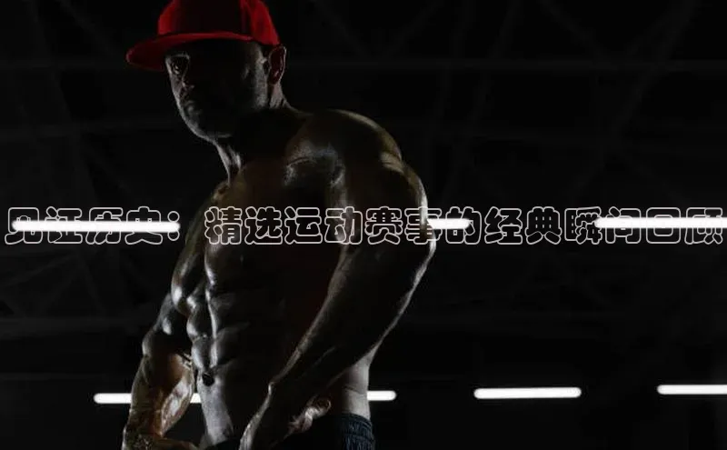 mk体育全站app歌力思见证历史：精选运动赛事的经典瞬间回顾