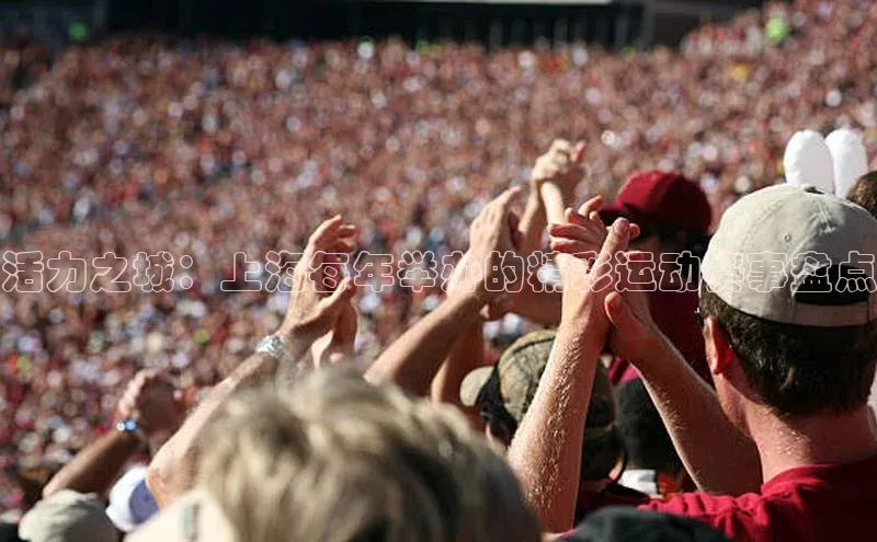 活力之城：上海每年举办的精彩运动赛事盘点